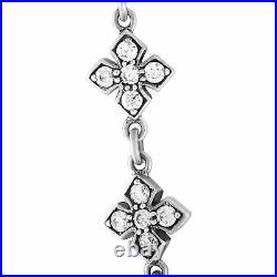 King Baby Sterling Silver and Cubic Zirconia Necklace