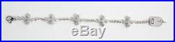 King Queen Baby Studio Cross 3D Pave Cubic Zirconia MB Cross Bracelet Q42-9167