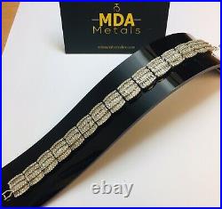 Ladies Silver Cubic Zirconia Bracelet