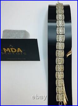 Ladies Silver Cubic Zirconia Bracelet