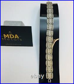 Ladies Silver Cubic Zirconia Bracelet