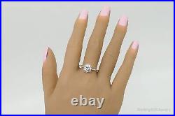 Large Cubic Zirconia Sterling Silver Ring Size 11