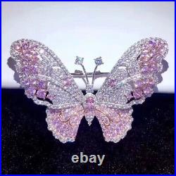 Luxury! Butterfly Brooch, Cubic Zirconia Brooch, Brooches Silver