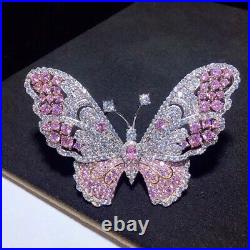 Luxury! Butterfly Brooch, Cubic Zirconia Brooch, Brooches Silver