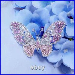 Luxury! Butterfly Brooch, Cubic Zirconia Brooch, Brooches Silver