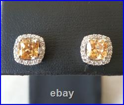 NEW Sterling Silver Cubic Zirconia Stud Earrings 925