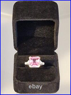 Natural Pastel Pink Sapphire 9.23Ct fine Gemstone ring size L