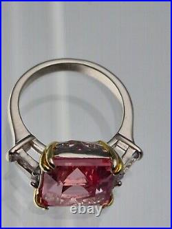 Natural Pastel Pink Sapphire 9.23Ct fine Gemstone ring size L