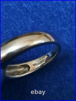 New Artisan Designer Heavy 28.65g 925 Silver Purple Cubic Zircon Ring Size 7.5