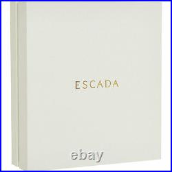 Nib-escada Sterling Silver Emblem Cubic Zirconia Logo Necklace $375