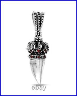 ROYALTY COLLECTION Pendant With Cubic zirconia 925 Sterling silver Retail $280