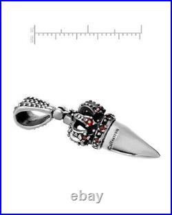 ROYALTY COLLECTION Pendant With Cubic zirconia 925 Sterling silver Retail $280