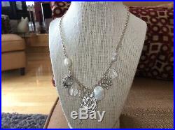RV$189 Silpada N2805 Sterling Silver, Pearl, Cubic Zirconia Enchanted Necklace