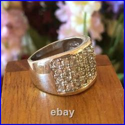 SILPADA R1405 Sterling Silver Channel Set Cubic Zirconia Ring Size 6 RARE HTF