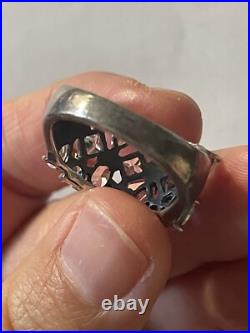 SILPADA RETIRED Sterling Silver 925 COSMO Cubic Zirconia CZ Ring Sz 6.75 Rare