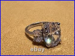 Seta Sterling Silver Cubic Zirconia Ring