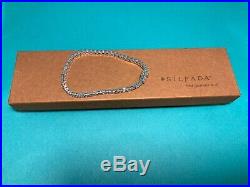 Silpada 925 Sterling Silver Cubic Zirconia Tennis Bracelet B1323
