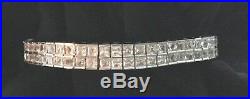 Silpada B1390 DOUBLE CZ Sterling Silver Tennis Bracelet. 925 Cubic Zirconia Rare
