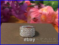 Silpada R1405 Size 7 Cubic Zirconia Sterling Silver Filigree Ring MINT