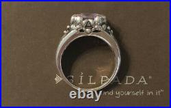 Silpada R3368 Blissful Thinking Cubic Zirconia Sterling Silver RingSize 6 NEW