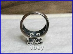 Silpada Sterling Silver Uptown Cubic SIZE 10 CZ Filigree Ring R0981 RARE HTF