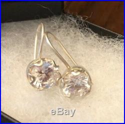 Silpada W1332 Rare Sterling Silver Cubic Zirconia Earrings