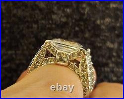 Sterling Silver Cubic Zirconia Beautiful Ring Size 6