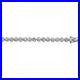 Sterling Silver Cubic Zirconia Chain Necklace 6mm Thick Various Lengths