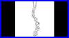 Sterling Silver Cubic Zirconia Graduating Necklace