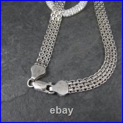Sterling Silver Cubic Zirconia Heart Necklace 17 Giani Bernini