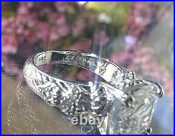 Sterling Silver Cubic Zirconia Ring Size 6 By Judith Ripka