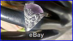 Sterling Silver Cubic Zirconia Round Amethyst Ring By Judith Ripka Size 6