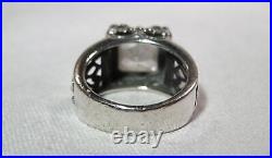 Sterling Silver Uptown Cubic Zirconia Rare Ring Size 7 K1866