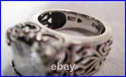 Sterling Silver Uptown Cubic Zirconia Rare Ring Size 7 K1866