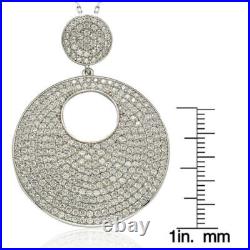 Suzy Levian Black Sterling Silver Cubic Zirconia Pendant