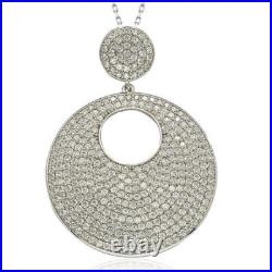 Suzy Levian Sterling Silver Cubic Zirconia Pendant