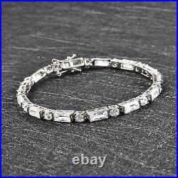 Tennis Bracelet LUSTRO STELLA 925 Silver Cubic Zirconia Ct 21.3 Gifts