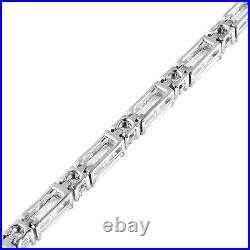 Tennis Bracelet LUSTRO STELLA 925 Silver Cubic Zirconia Ct 21.3 Gifts