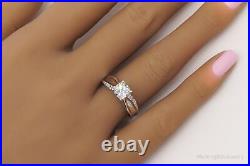 Vintage SAI Cubic Zirconia Sterling Silver Ring Size 6.75