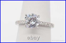 White Cubic Zirconia Sterling Silver Ring Size 5.25
