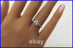 White Cubic Zirconia Sterling Silver Ring Size 5.25