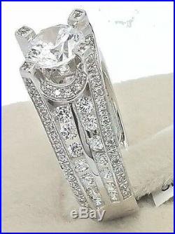 Women's Genuine 925 Sterling Silver Solitaire Cubic Bridal Wedding Promise Ring