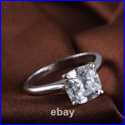 Women's Gorgeous Cubic Zirconia Engagement Anniversary Ring Sterling Silver 925